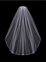 SINGLE TIER BRIDAL VEIL | V01SW