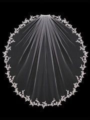 SINGLE TIER BRIDAL VEIL | V1392SW